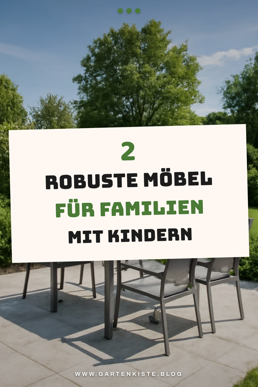 Kettler Gartenmöbel für Familien auswählen