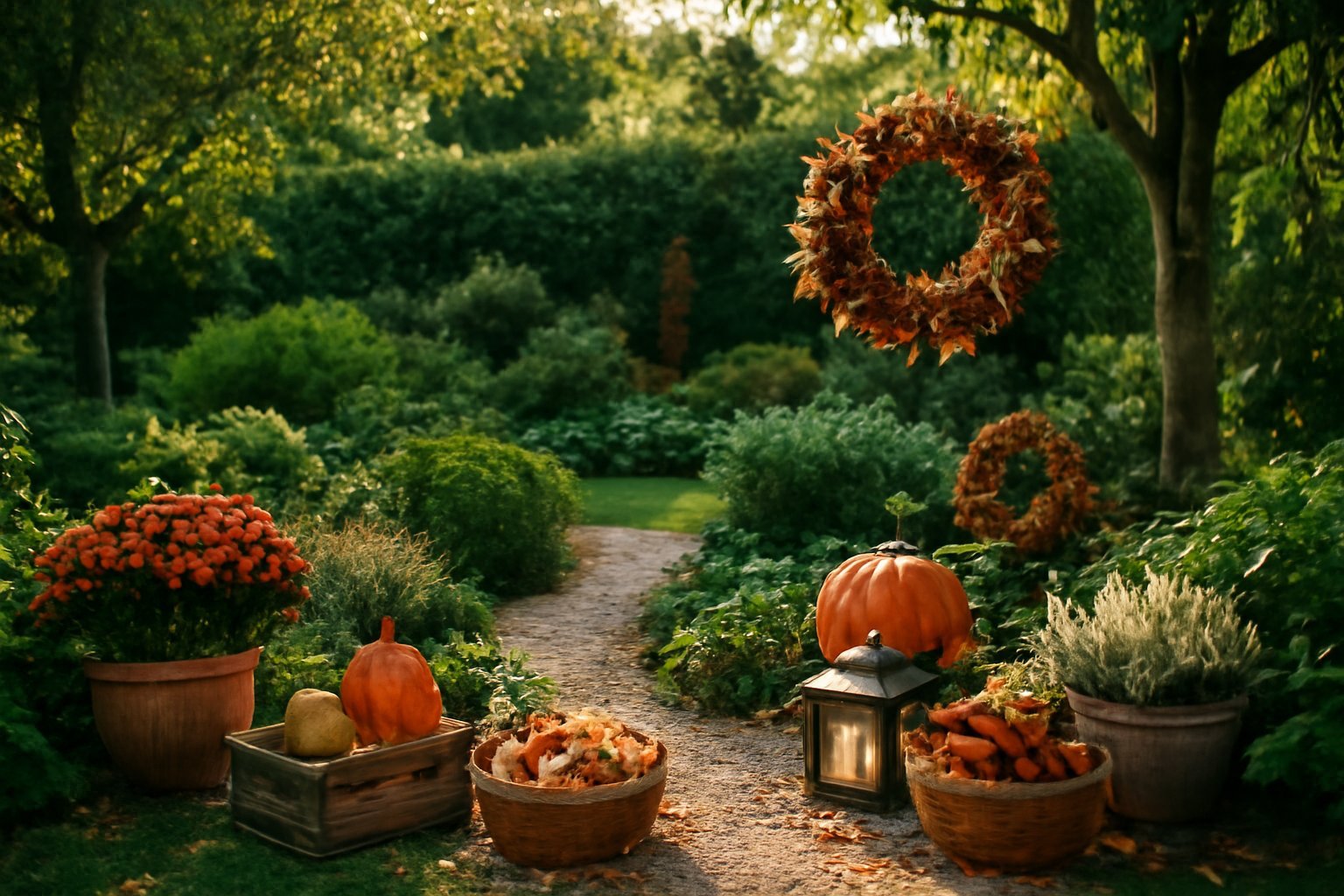 Herbstliche Gartendeko selber machen: 6 Ideen