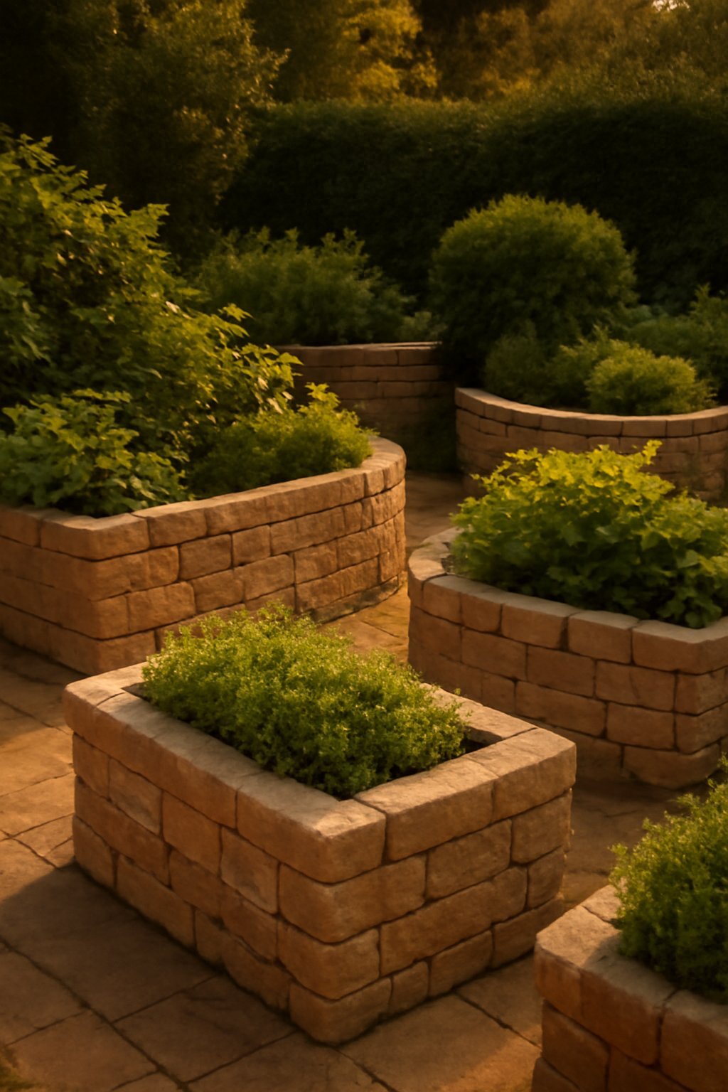 Natursteinplatten für Garten