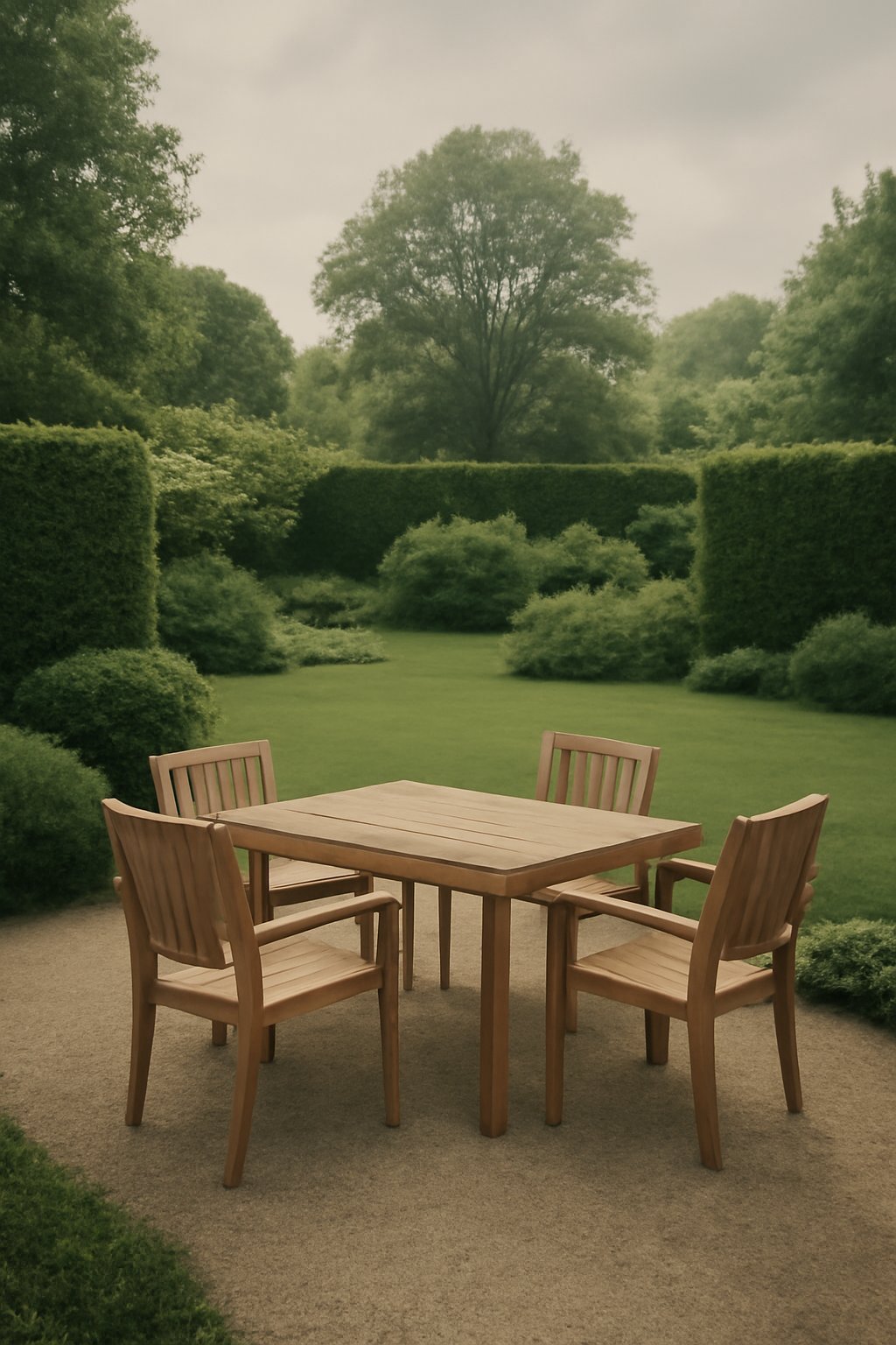 Teak Gartentisch oval 180 cm