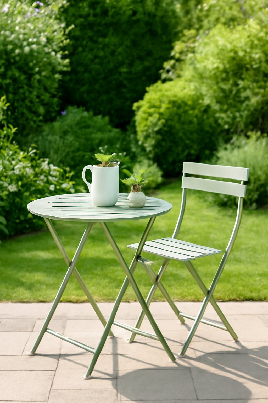 Aluminium Gartentisch klappbar 120x80