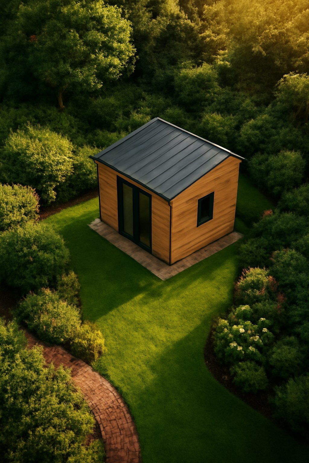 Gartenhaus 6m² Holz