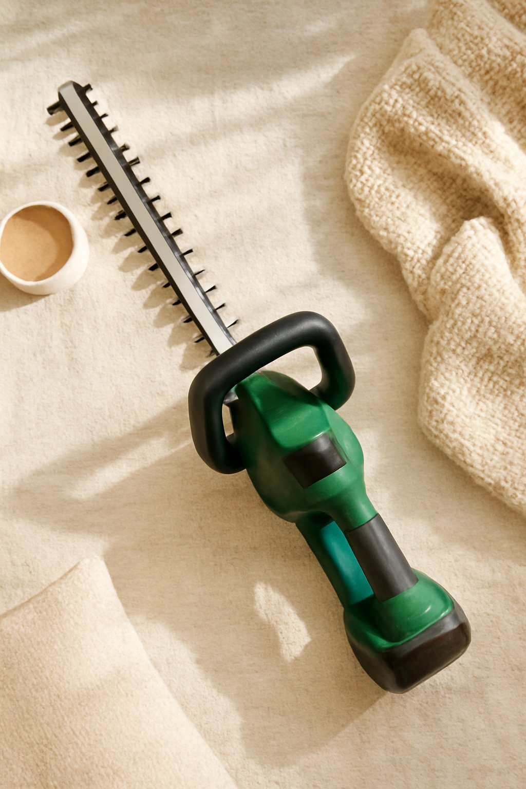 Akku Heckenschere mit ergonomischem Griff