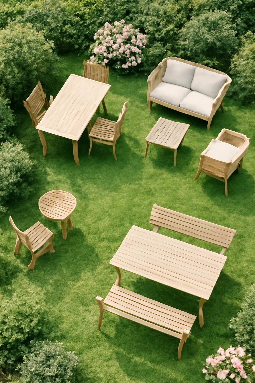Gartenmöbel Set 4-teilig