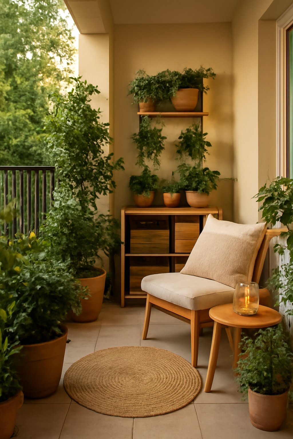 Gartenbank mit Stauraum
