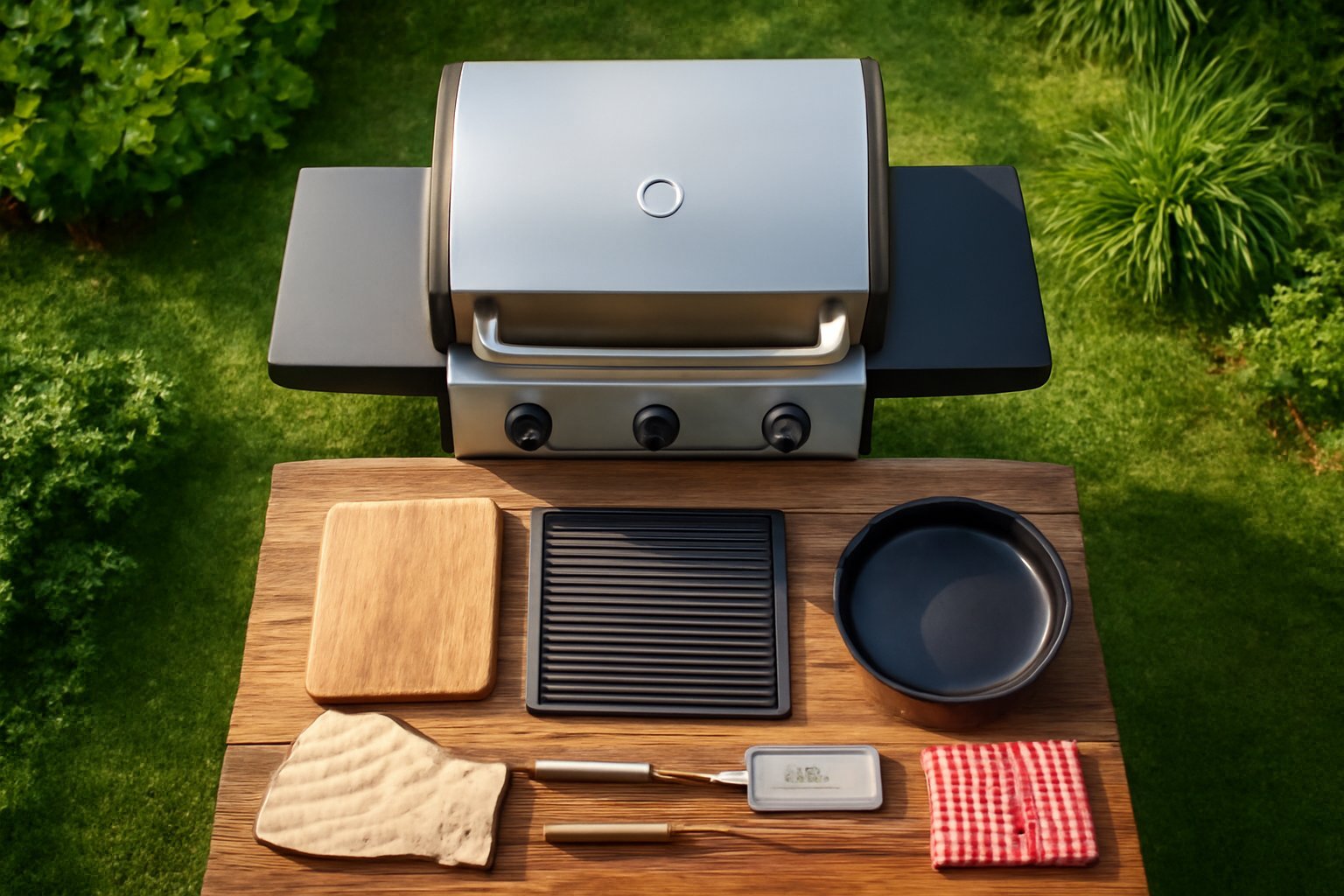 Grillbesteck Set 3-teilig