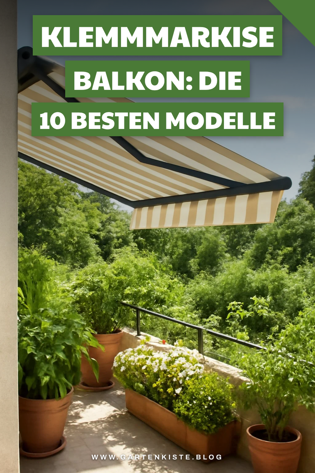 Klemmmarkise Balkon: Die 10 besten Modelle 2026 im Überblick