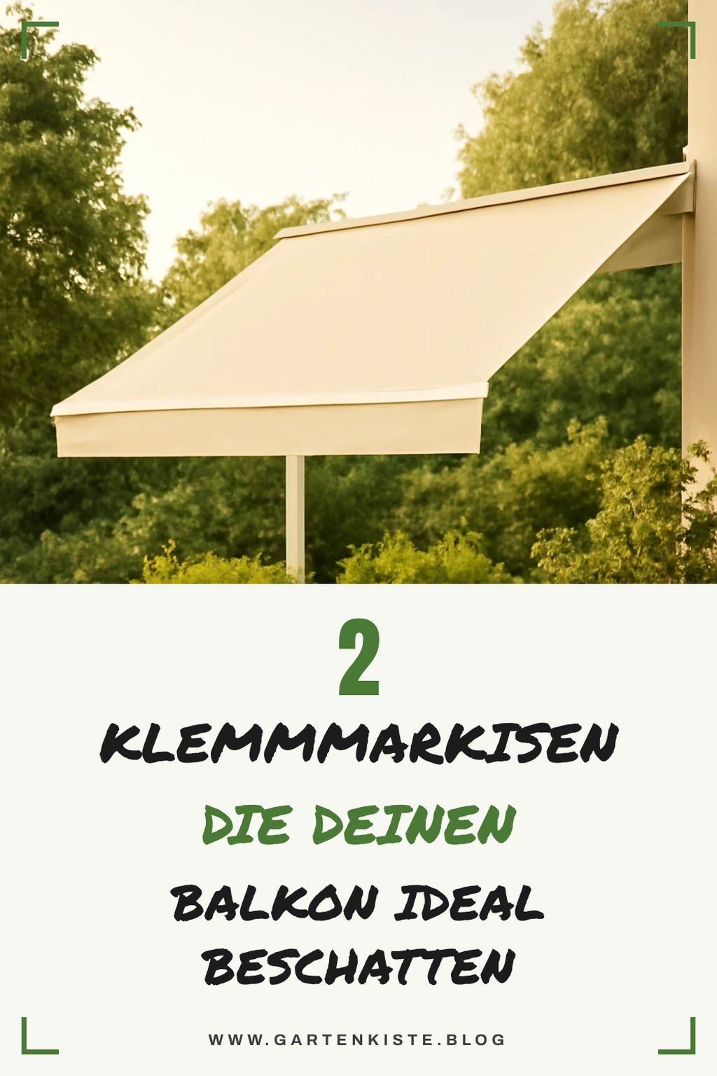 Die 5 besten Klemmmarkisen für deinen Balkon 2026