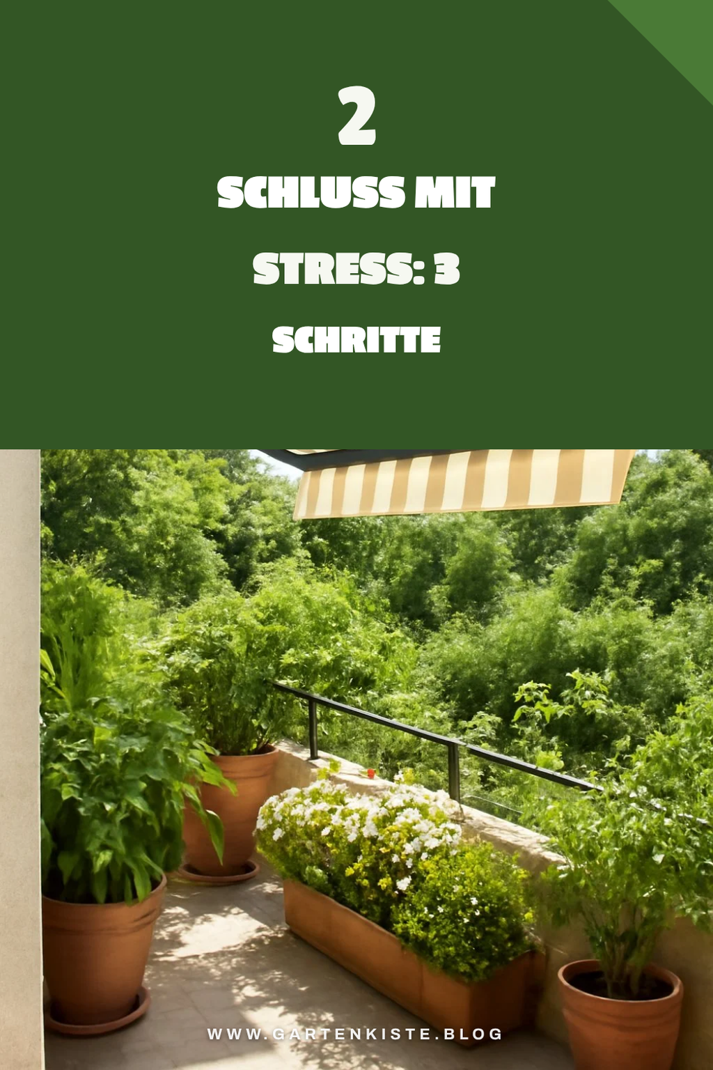 So montierst du eine Klemmmarkise richtig
