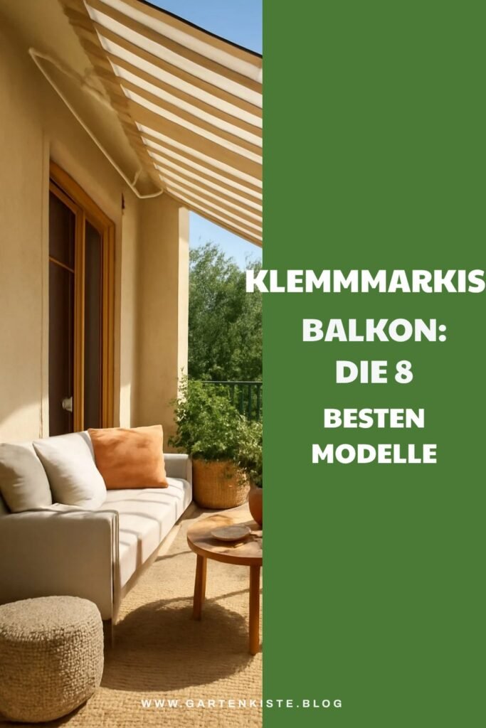 Klemmmarkise Balkon: Die 8 besten Modelle 2026 im Überblick