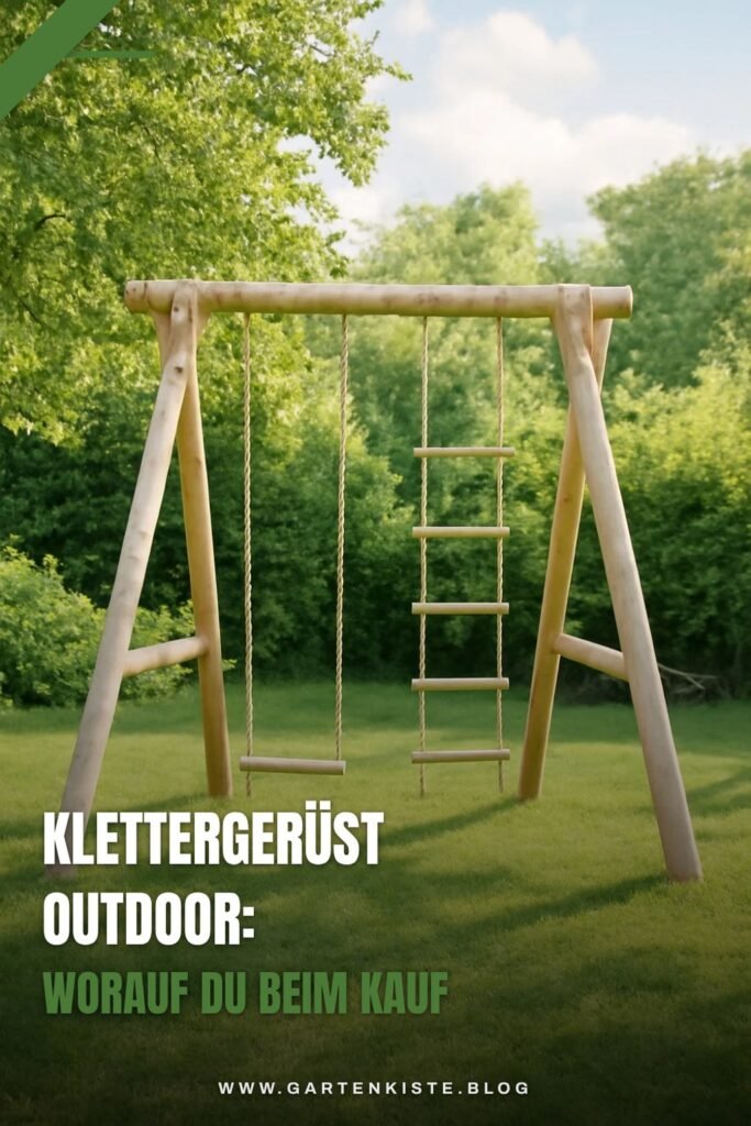 Klettergerüst Outdoor: Worauf du beim Kauf achten musst