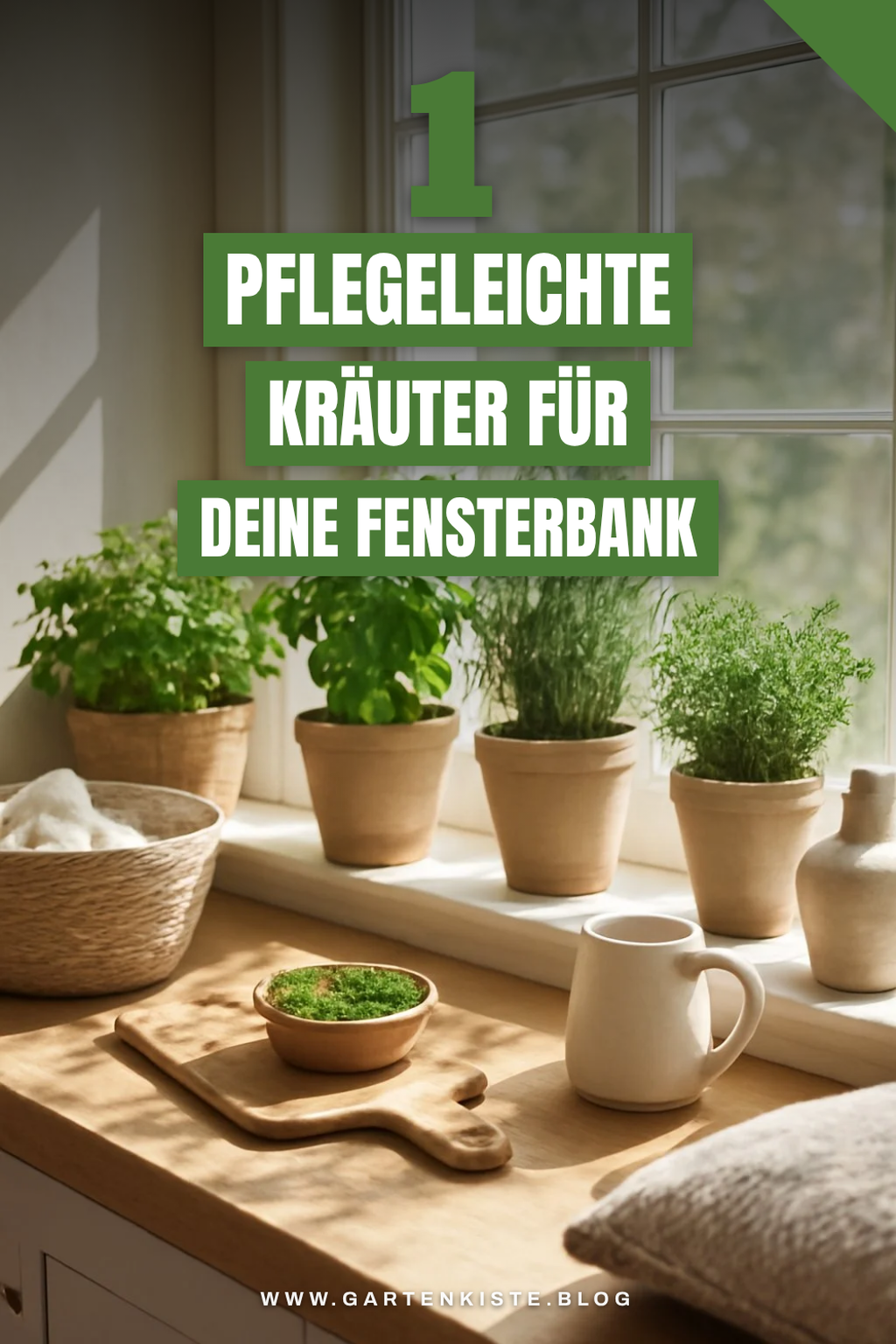 Welche Kräuter benötigen wenig Pflege?