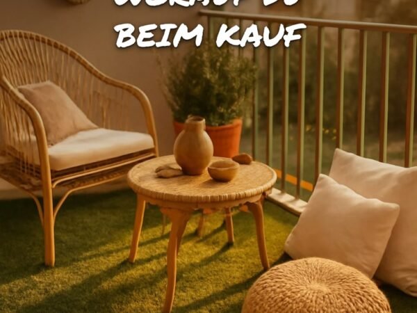 Kunstrasen Balkon: Worauf du beim Kauf achten musst