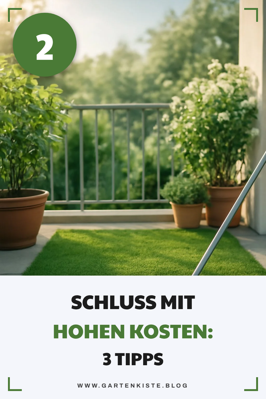 Kosten und Budget für Kunstrasen