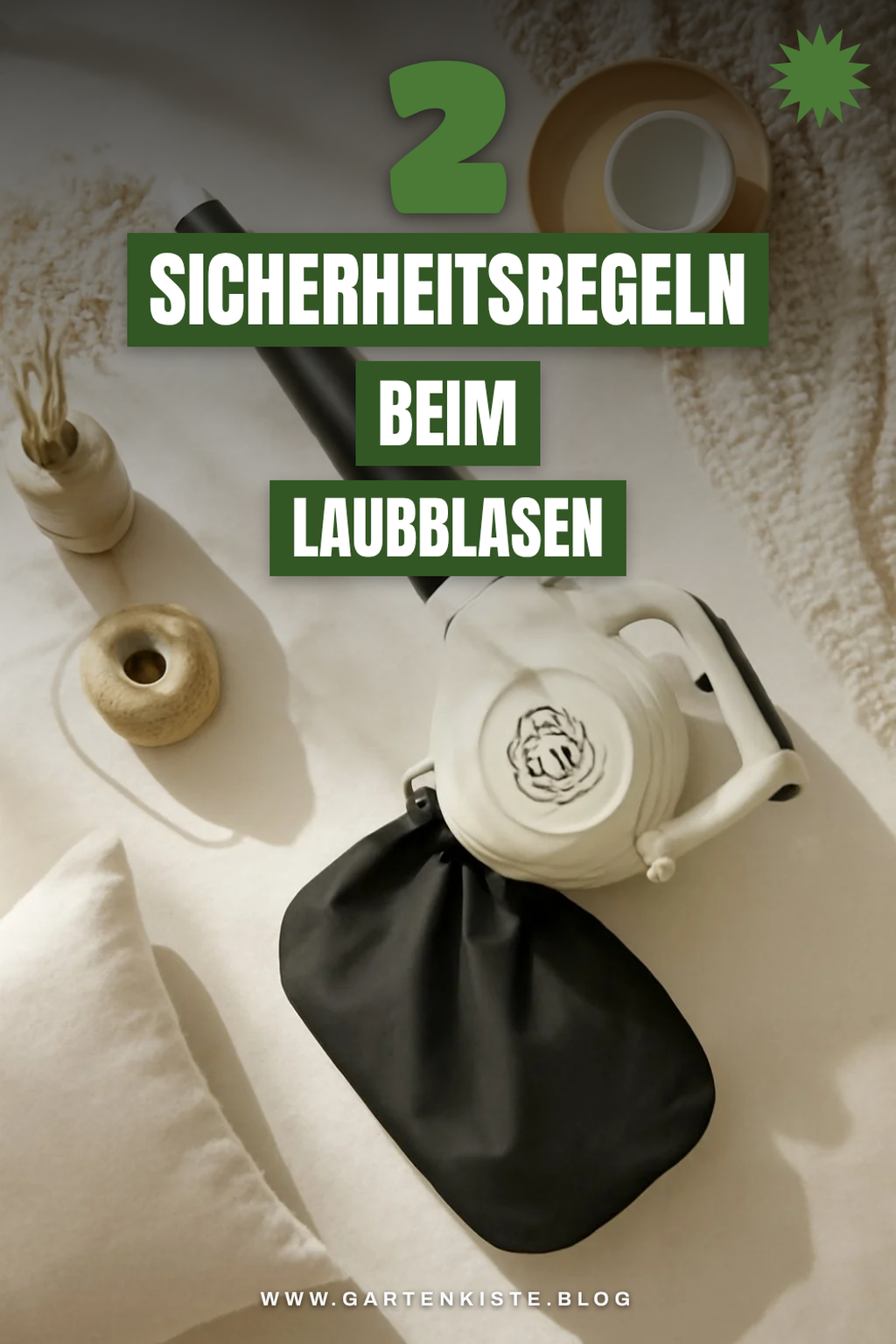 Sicherheitshinweise für die Gartenarbeit