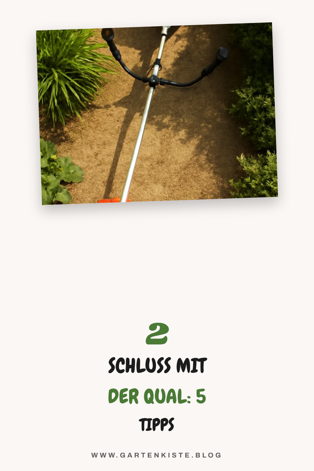 Wie du die richtige Motorsense wählst