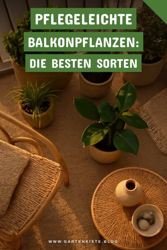 Pflegeleichte Balkonpflanzen: Die besten Sorten für Faule