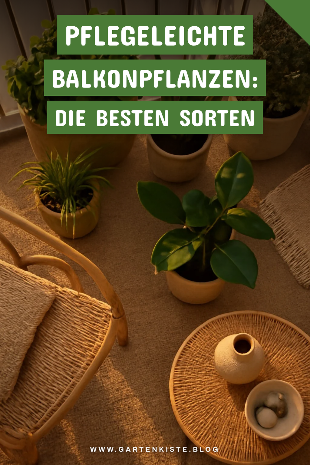 Pflegeleichte Balkonpflanzen: Die besten Sorten für Faule