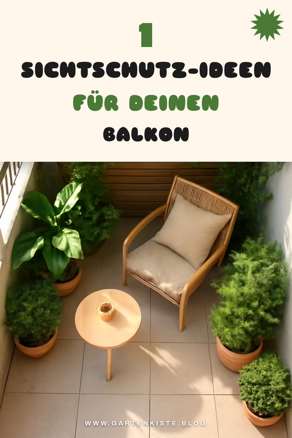So findest du den perfekten Sichtschutz für deinen Balkon
