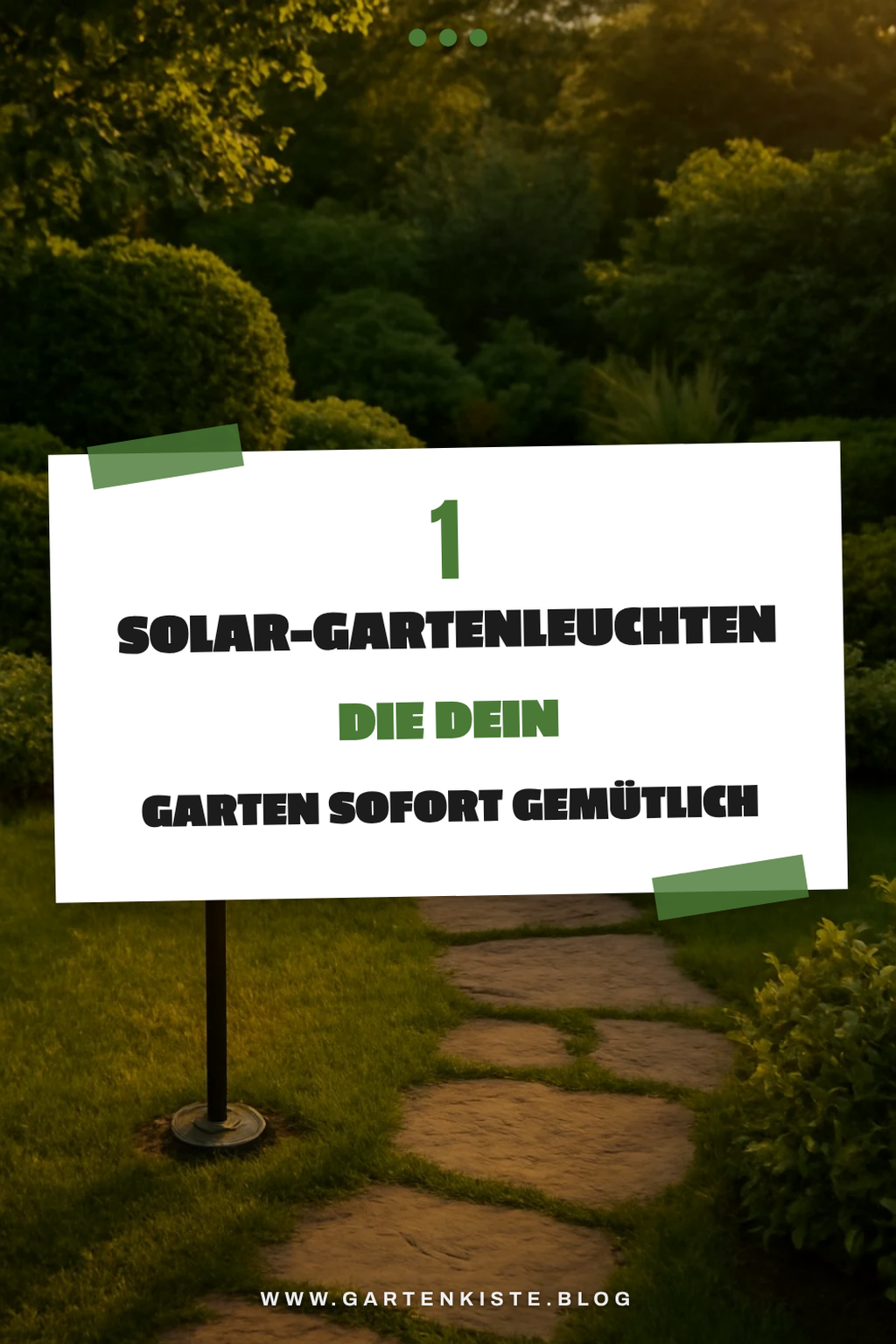 So machst du deinen Garten mit Solar-Leuchten zum Erlebnis