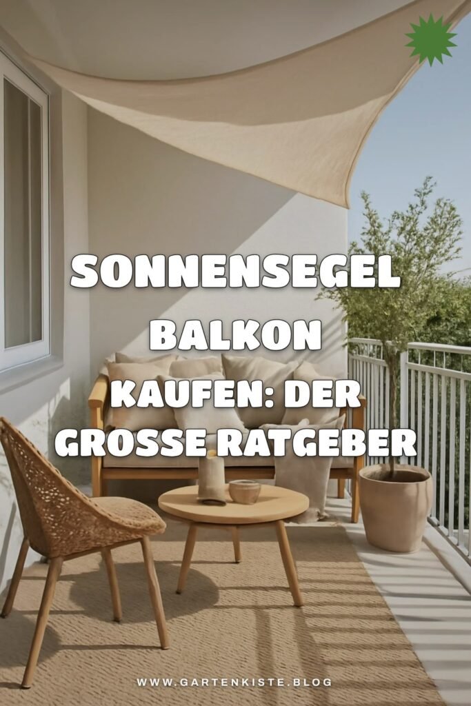 Sonnensegel Balkon kaufen: Der große Ratgeber 2026