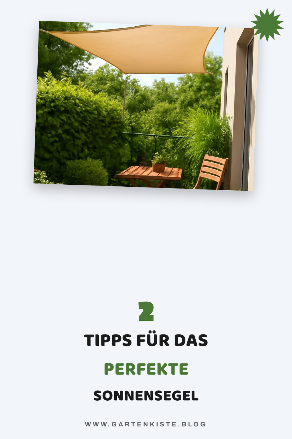 So findest du das perfekte Sonnensegel für deinen Balkon
