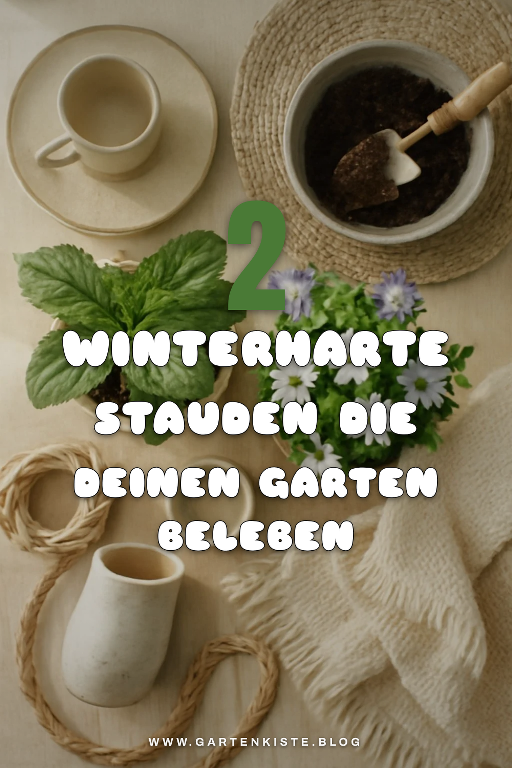 Mit winterharten Stauden den Garten beleben