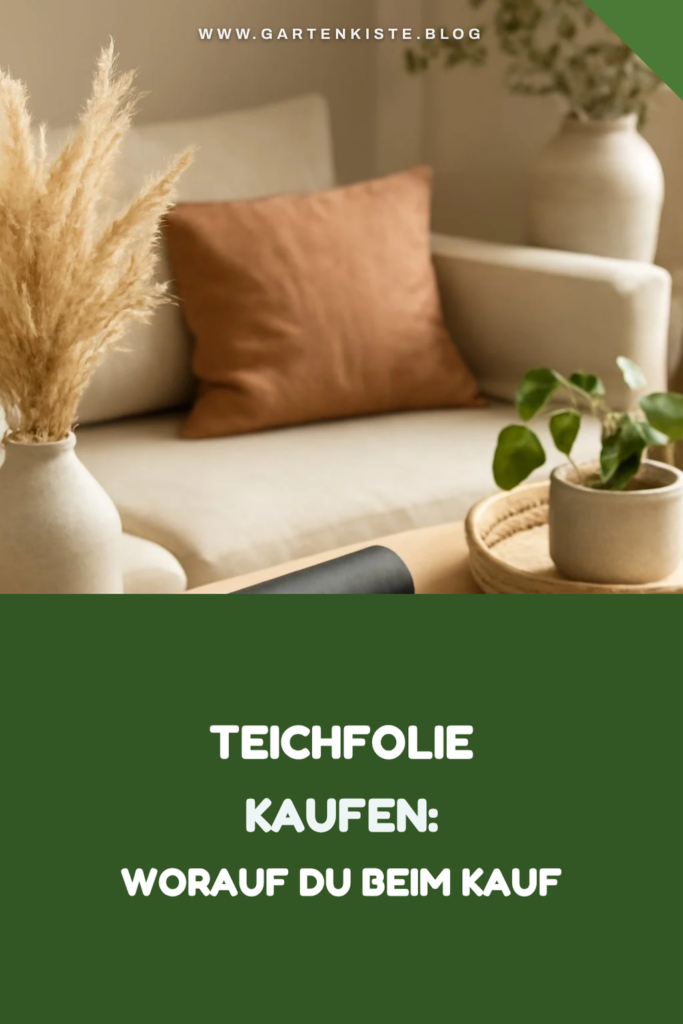 Teichfolie Kaufen: Worauf du beim Kauf achten musst