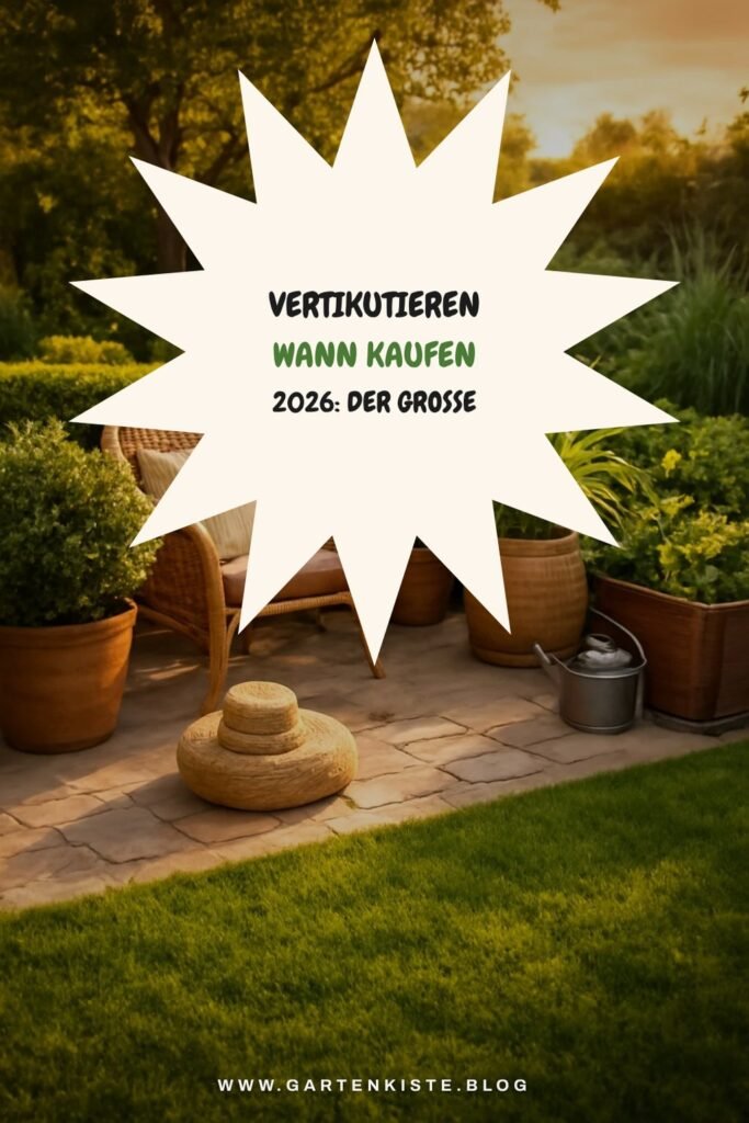 Vertikutieren Wann kaufen 2026: Der große Ratgeber