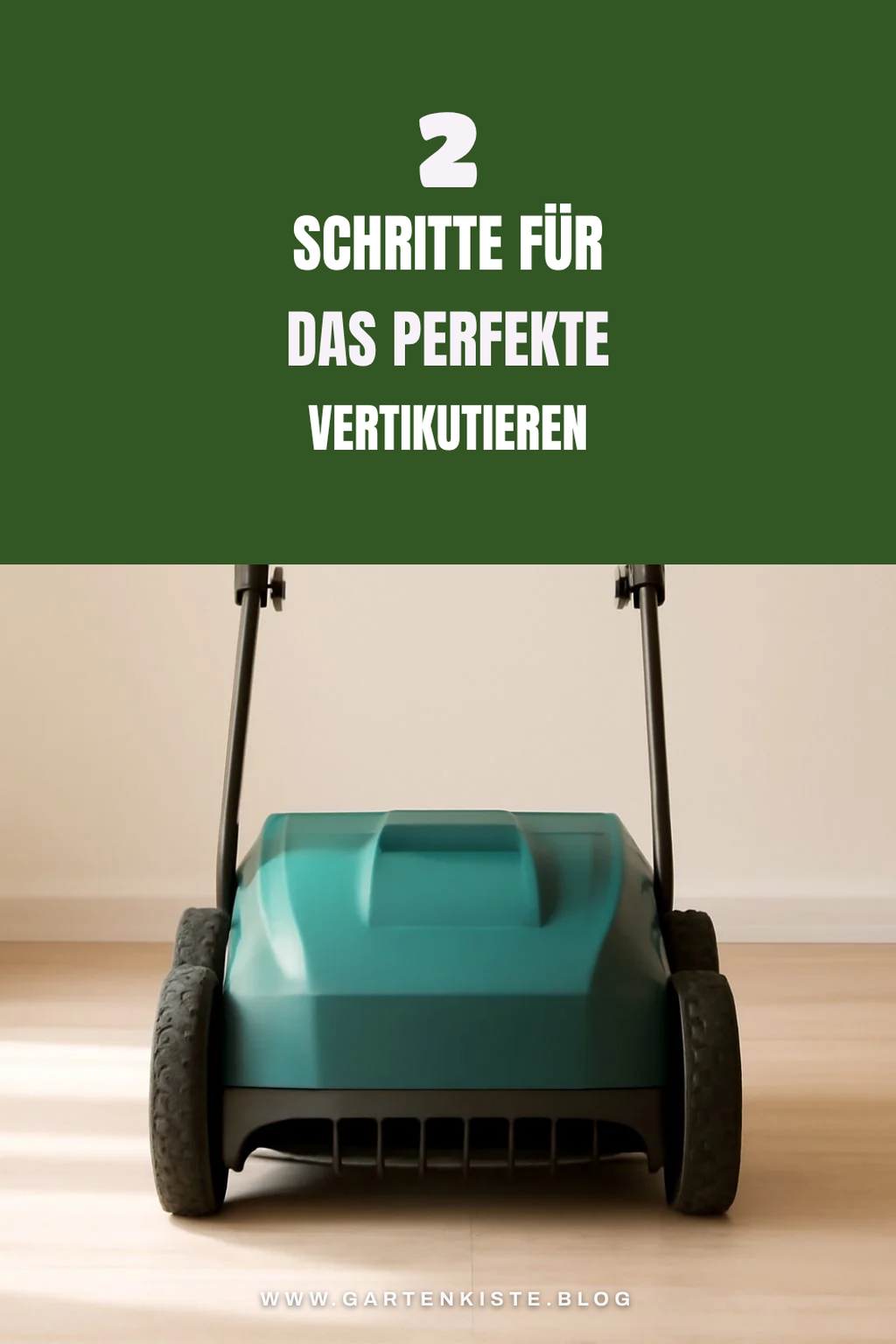 Wie vertikutiert man richtig?