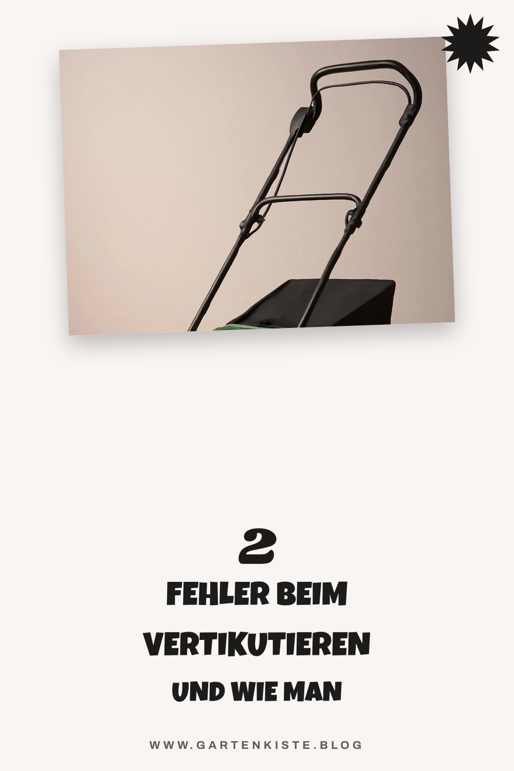 Häufige Fehler beim Vertikutieren vermeiden