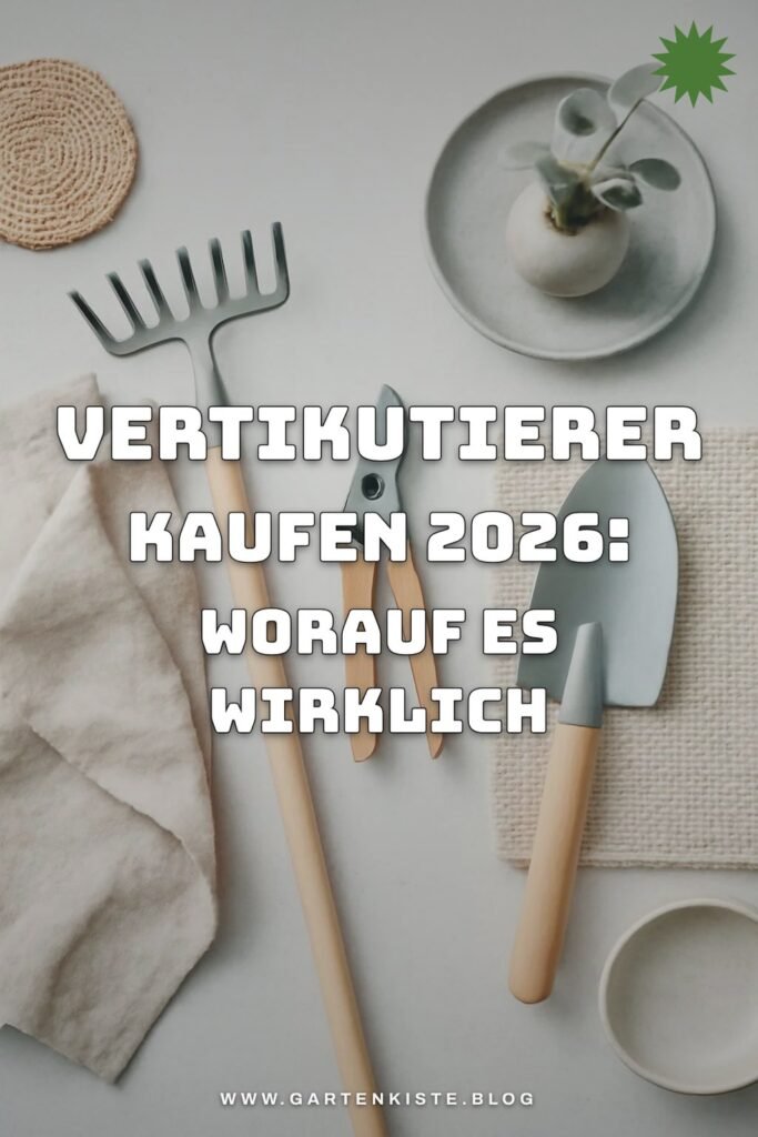 Vertikutierer kaufen 2026: Worauf es wirklich ankommt