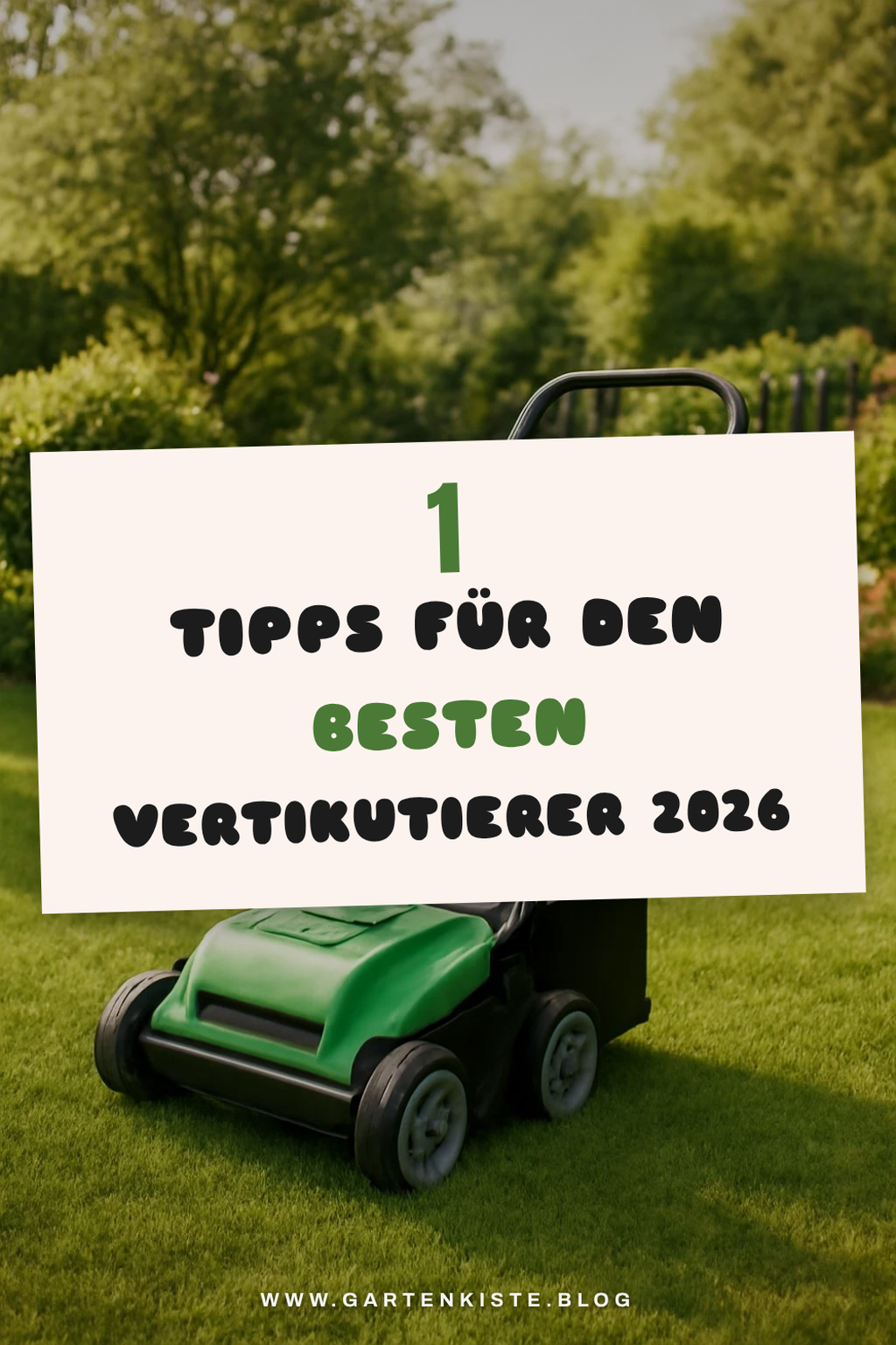 So findest du den besten Vertikutierer für deinen Garten