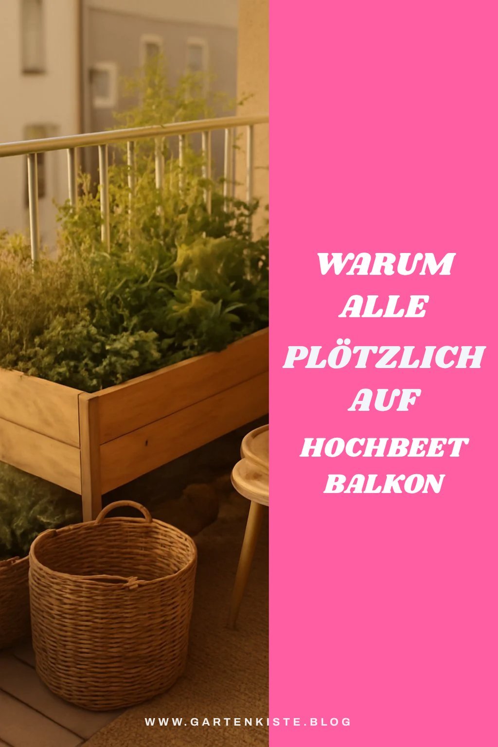 Warum alle plötzlich auf Hochbeet Balkon setzen (und du auch solltest) — Detail