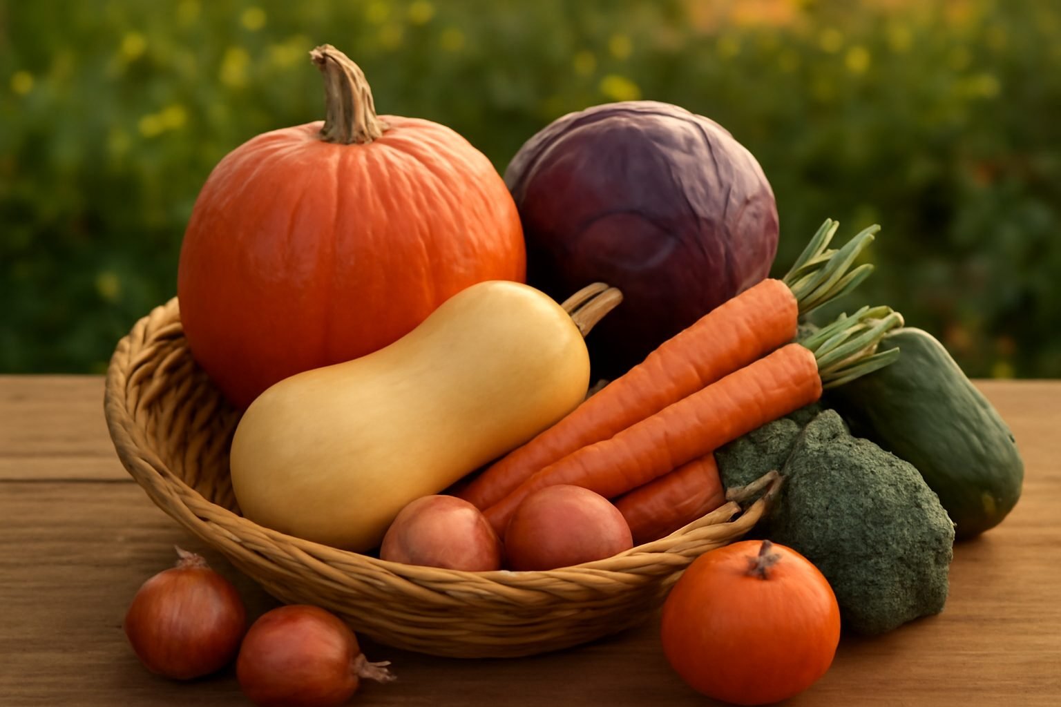 10 Gemüse Ernten Herbst