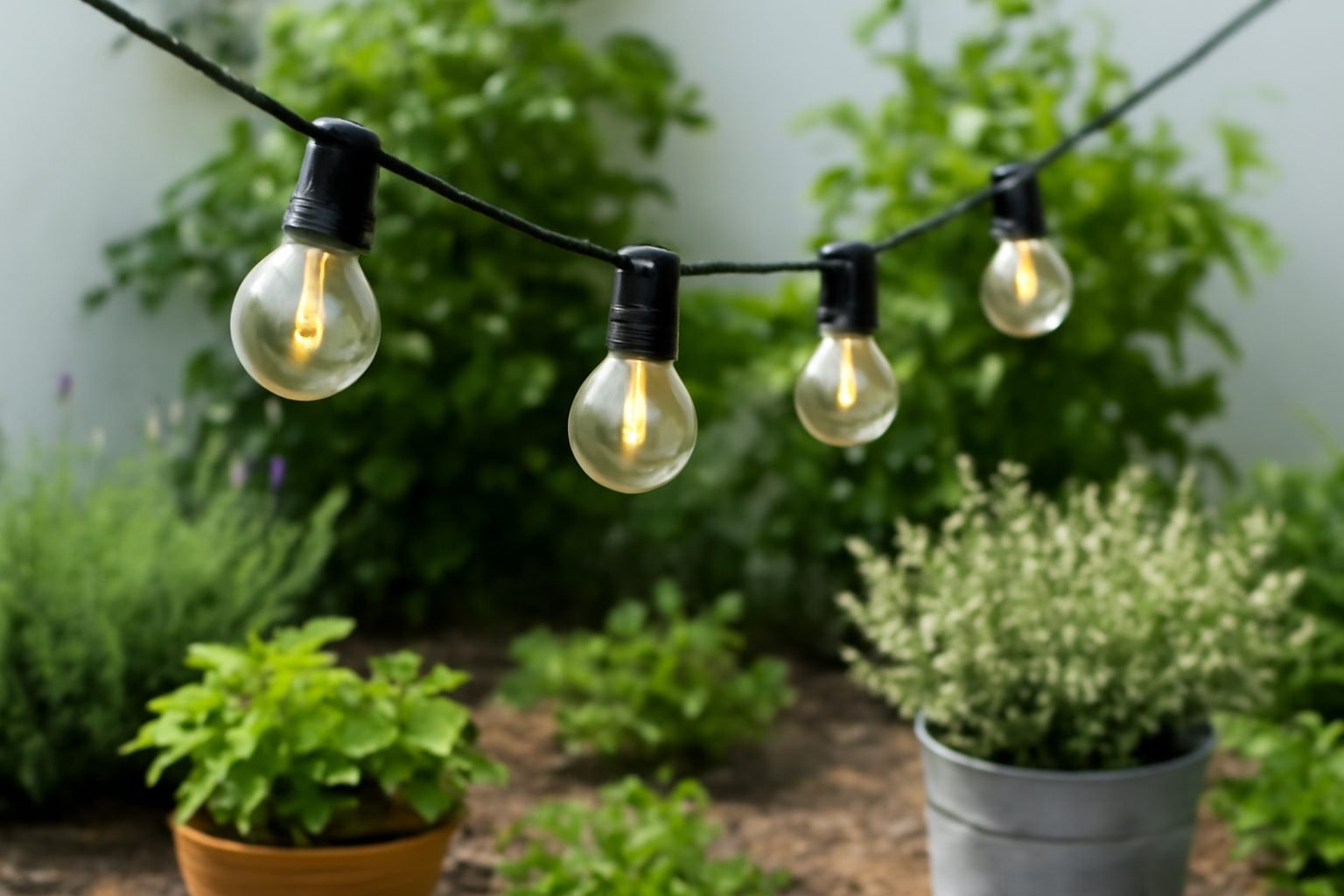 13 Lichterketten im Garten anbringen Tipps, die inspirieren