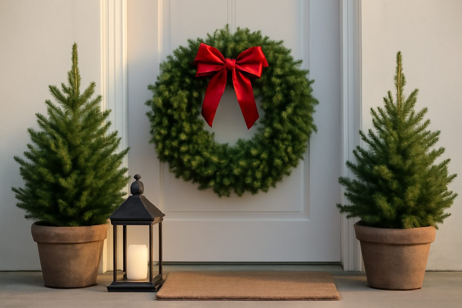 15 Hauseingang Weihnachtlich Beleuchten Ideen zum Nachmachen