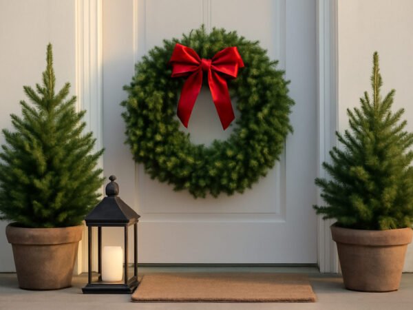 15 Hauseingang Weihnachtlich Beleuchten Ideen zum Nachmachen