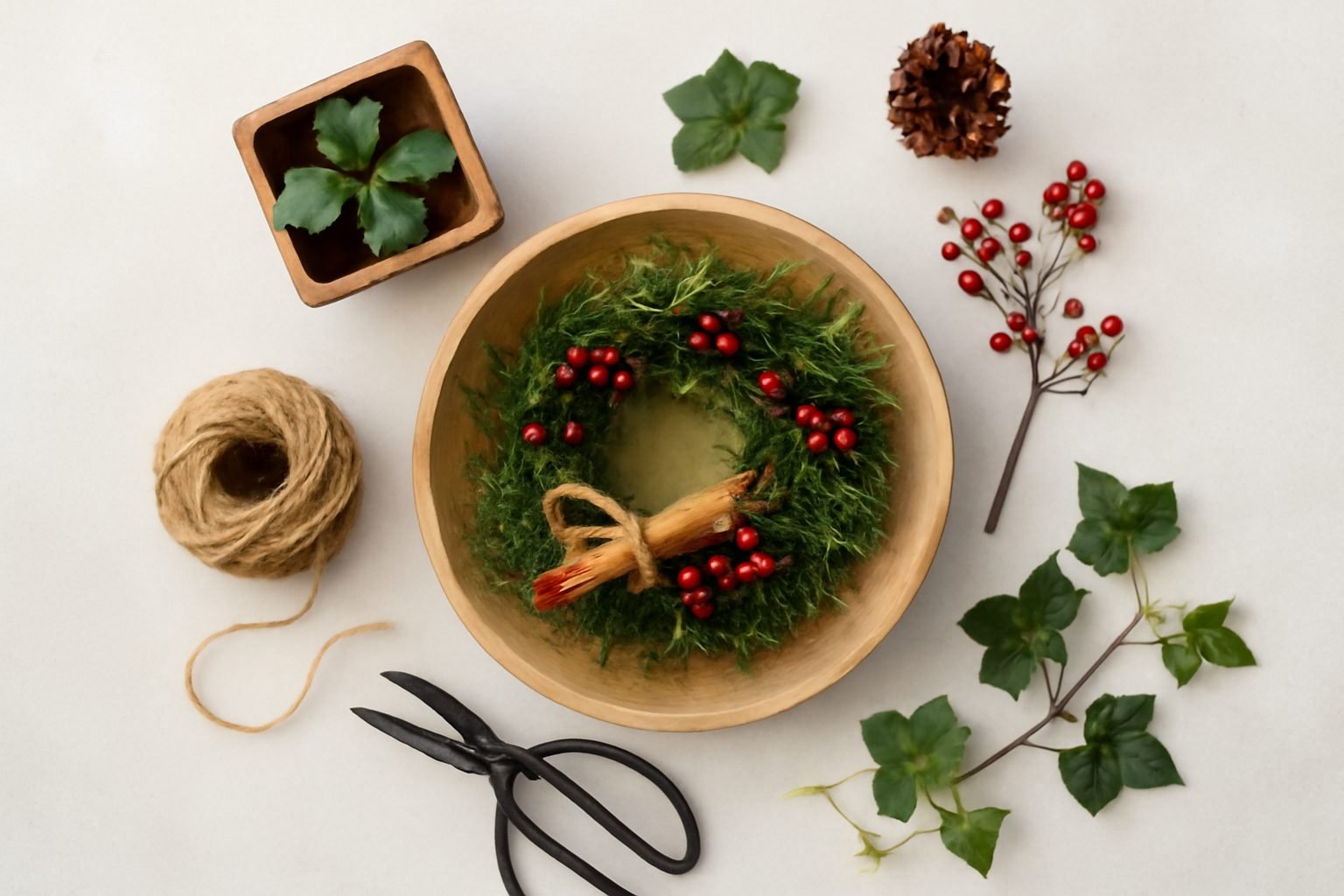 Adventsdeko aus Naturmaterialien sammeln: was wirklich hilft