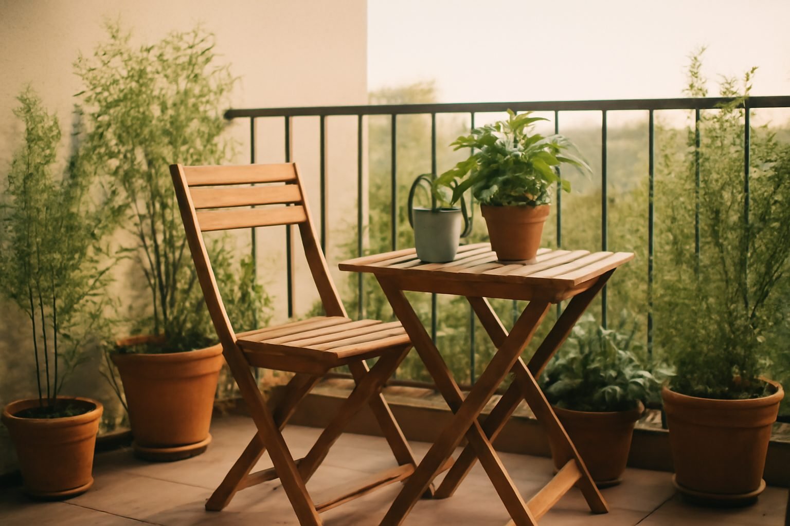Balkon Ideen klein und gemütlich — 15 einfache Varianten