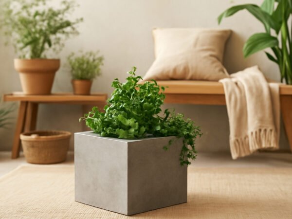Beton gießen für den Garten: kreative Formen & Ideen