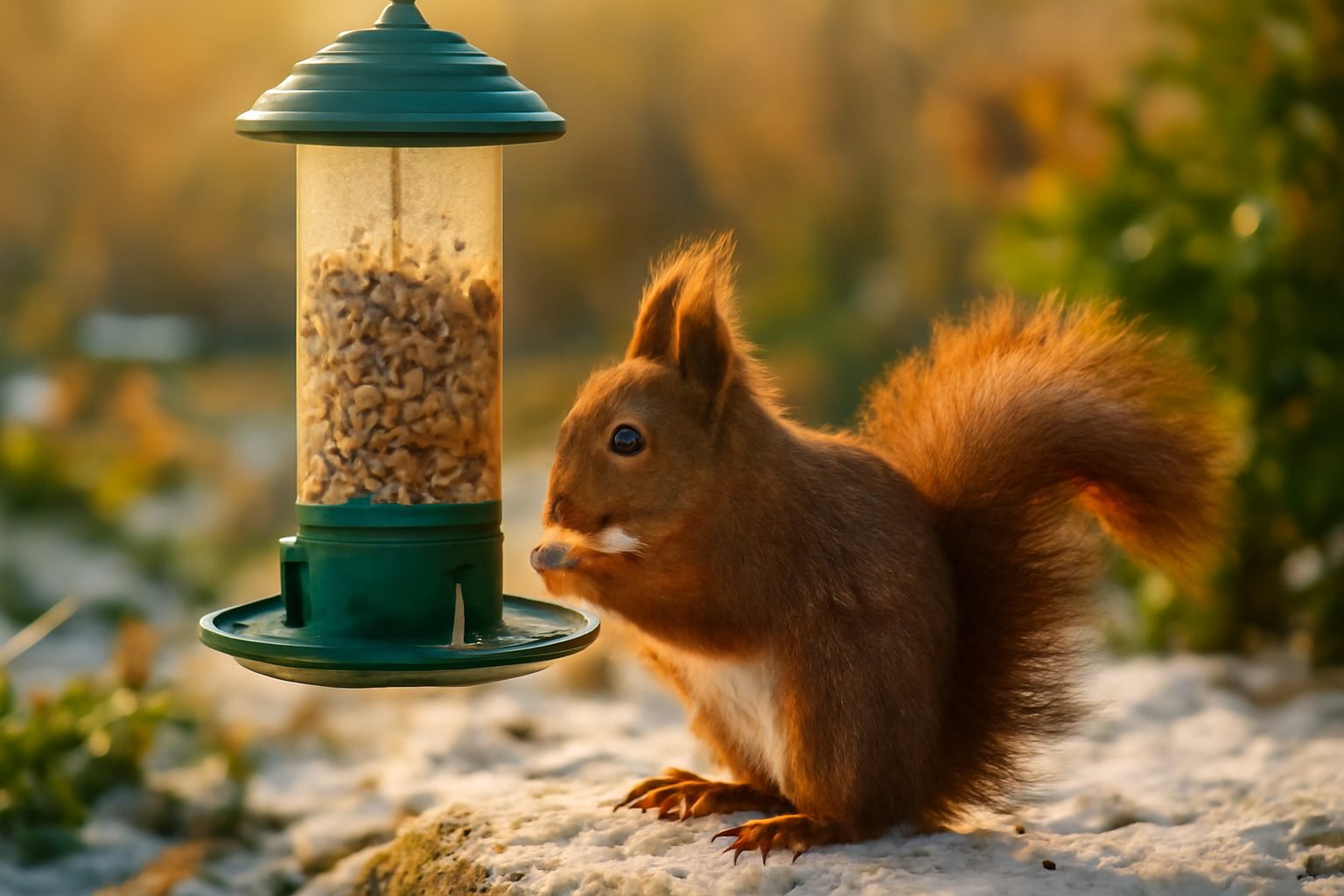 Eichhörnchen Füttern im Winter sinnvoll ohne Vorkenntnisse