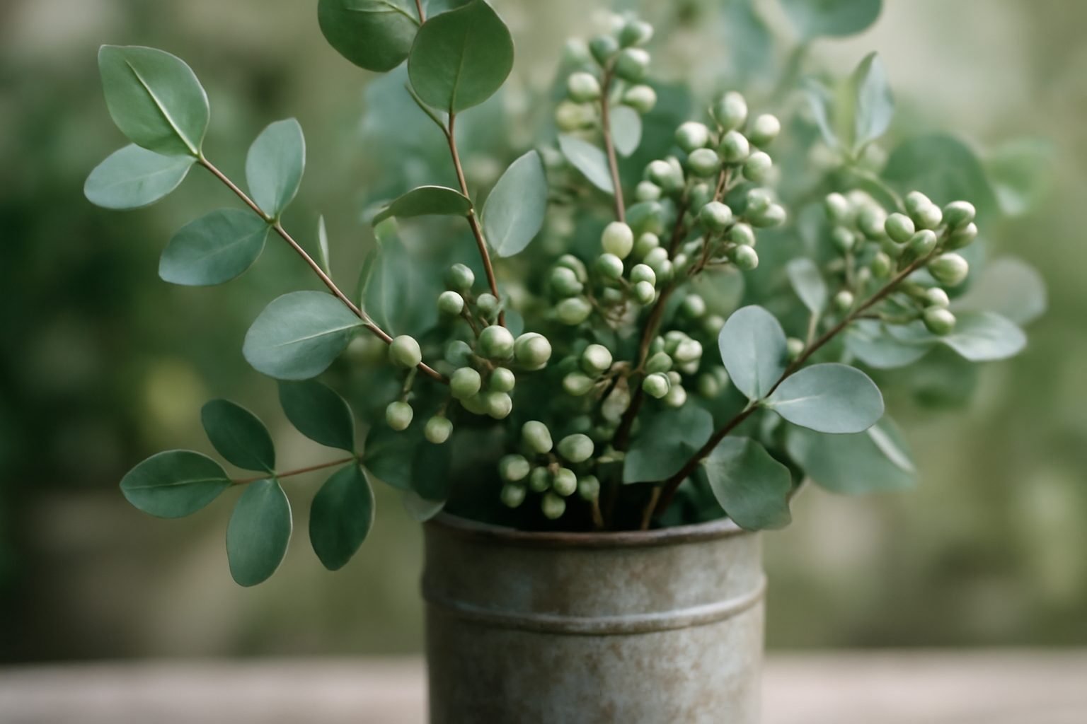 Eukalyptus für die Adventsdeko frisch halten in 6 Schritten