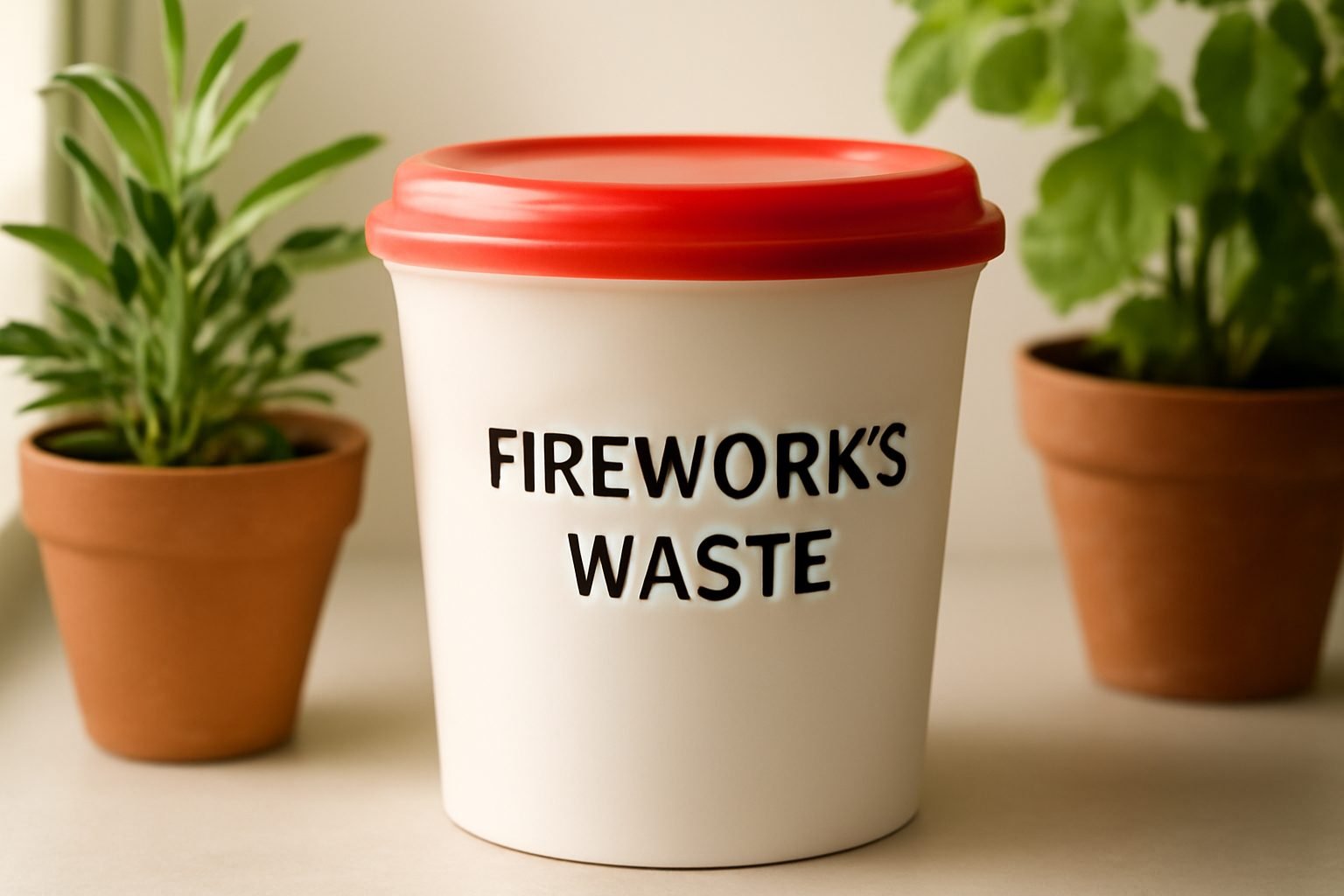 Feuerwerksreste im Garten Entsorgen: 12 Ideen für wenig Geld