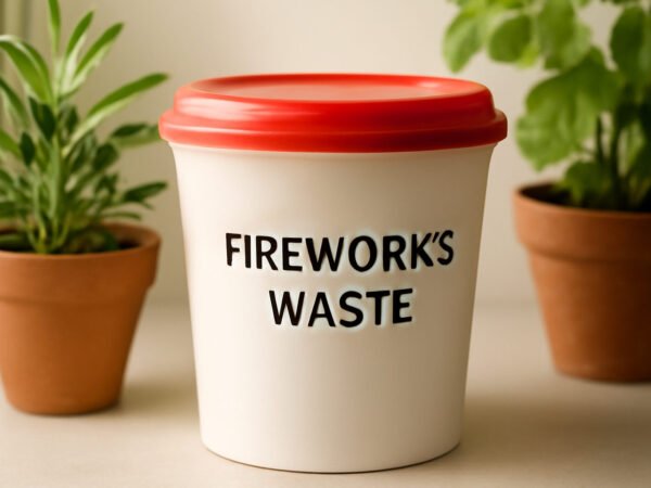 Feuerwerksreste im Garten Entsorgen: 12 Ideen für wenig Geld