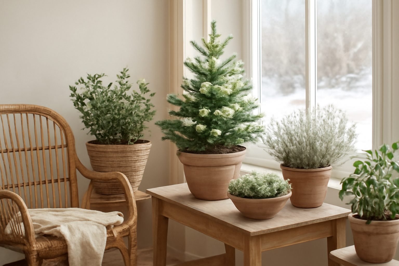 Gartendeko Ideen Winter — 14 einfache Varianten