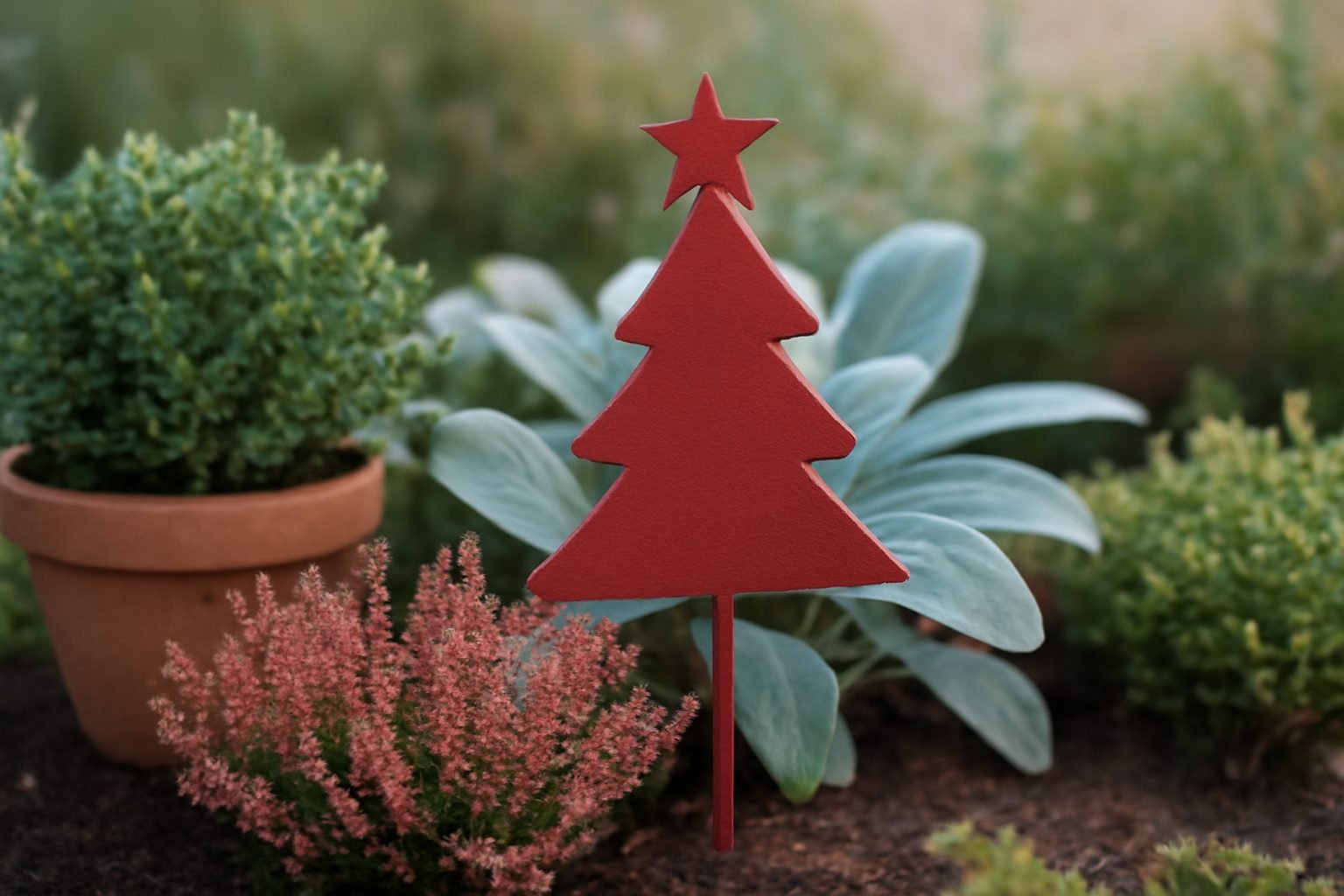 Gartendeko Weihnachten — 14 einfache Varianten