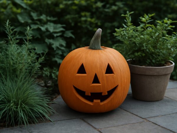 Halloween Beleuchtung für den Garten ohne teure Anschaffung