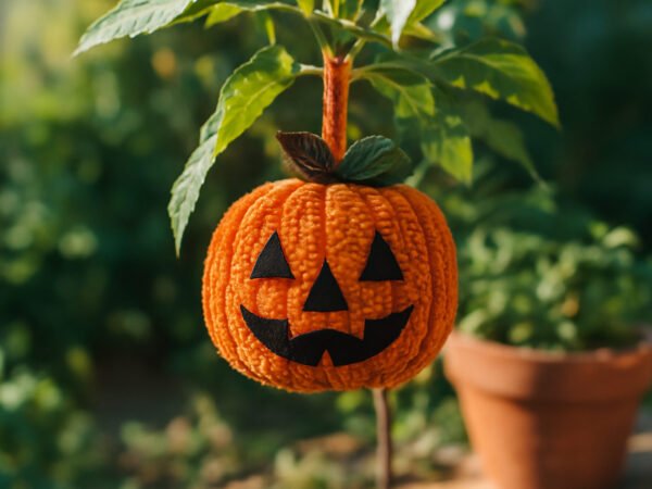 Halloween Deko häkeln für den Vorgarten ohne Vorkenntnisse