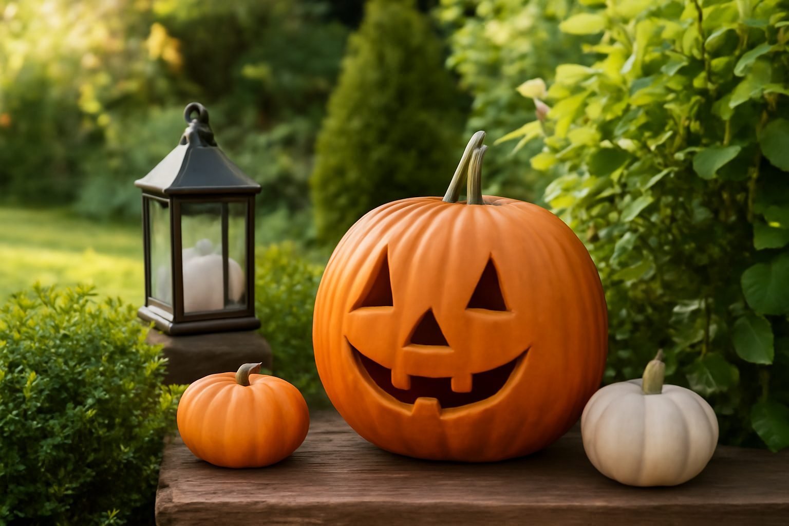 Halloween Deko Regensicher machen in 6 Schritten